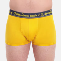 Bamboo Basics - Trunk Boxershorts Liam  - Rood, Zwart & Okergeel