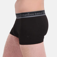 Bamboo Basics - Trunk Boxershorts Liam  - Rood, Zwart & Okergeel