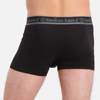 Bamboo Basics - Trunk Boxershorts Liam  - Zwart, Army & Grey Melange