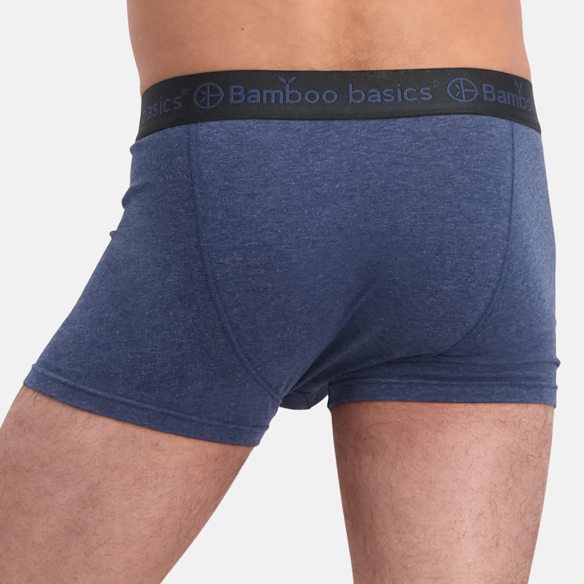 Bamboo Basics - Trunk Boxershorts Liam  - Blue Melange