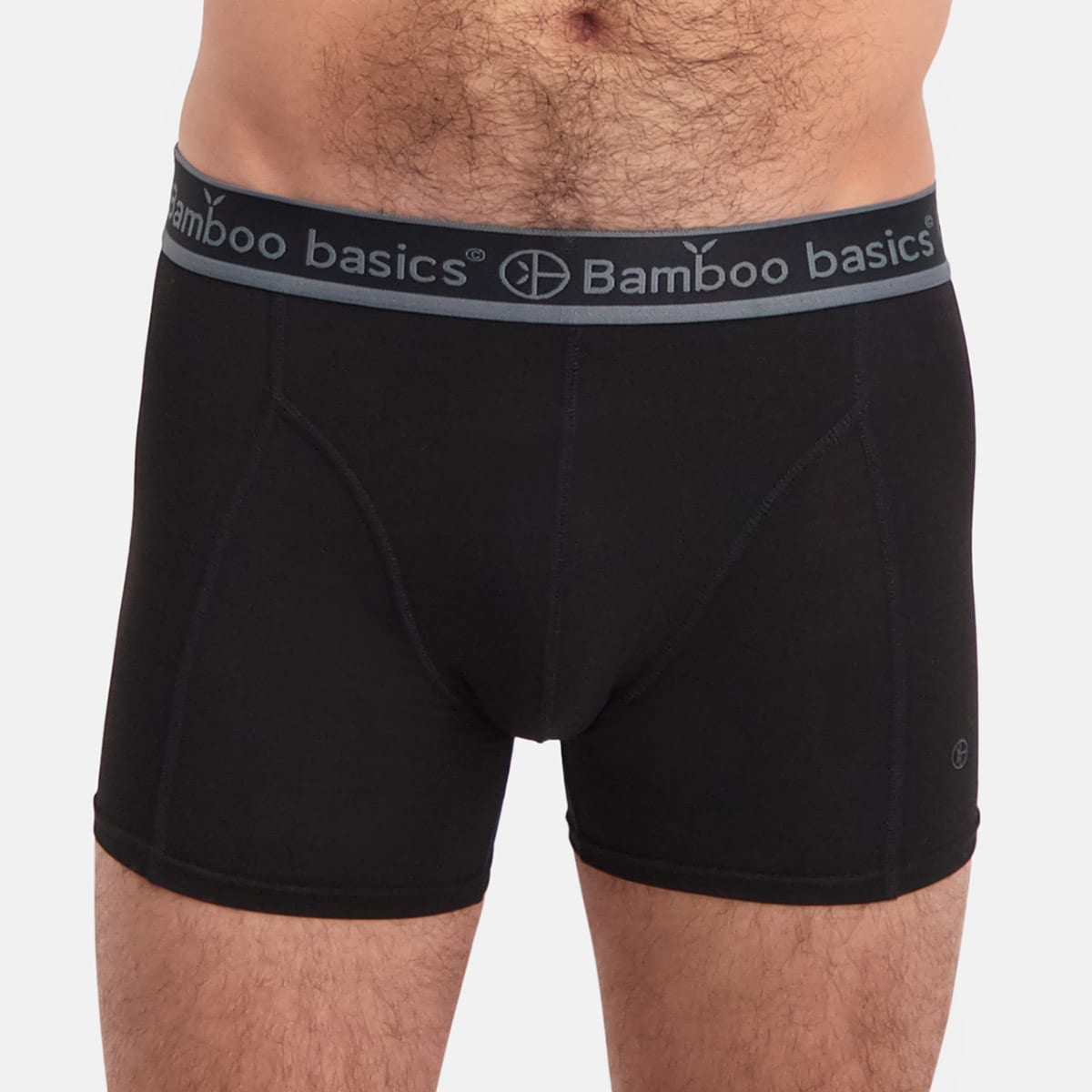 Bamboo Basics - Boxershorts Rico  - Navy, Zwart & Zwart