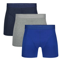 Boxershorts Rico - Jeans Melange, Grey Melange & Blauw Ton Sur Ton - pack shot