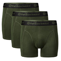 Bamboo Basics Boxershorts Rico  - Army - pack shot