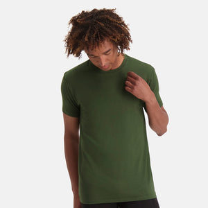 Bamboo Basics - T-Shirts Ruben ronde hals  - Army