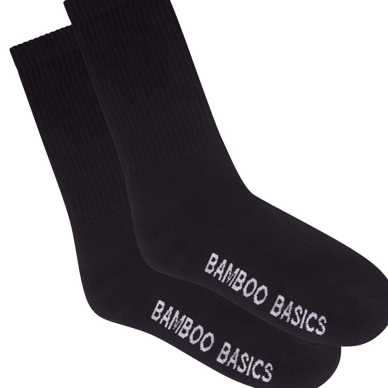 Bamboo Basics - Outdoor sokken Senna  - Zwart