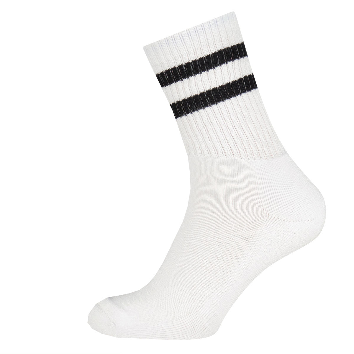 Outdoor sokken Senna (1-pack) - Wit met Zwarte Banden
