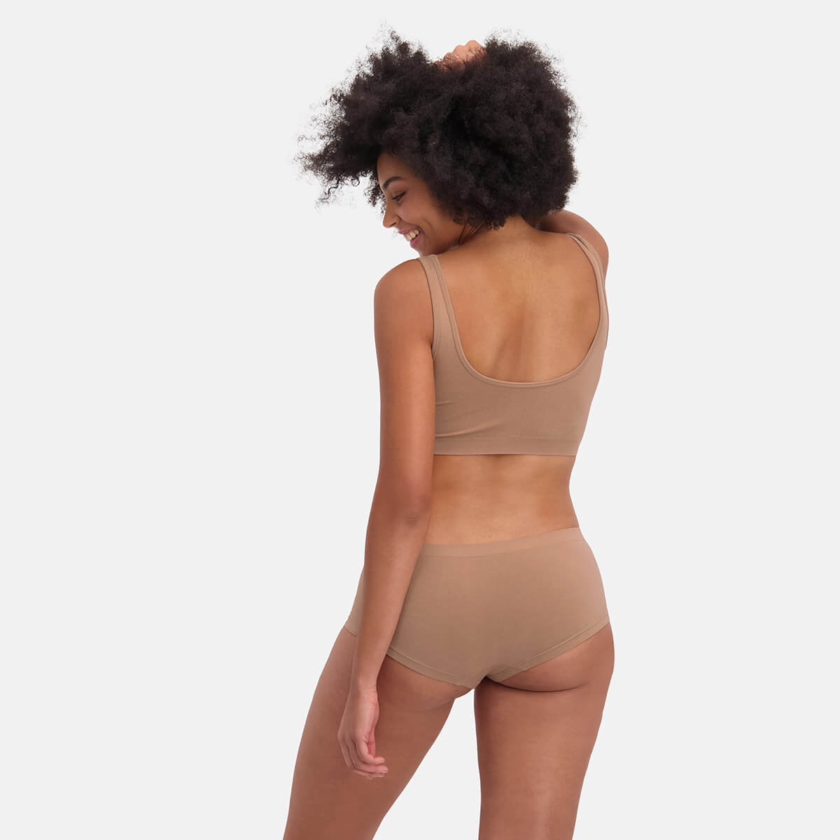 Bamboo Basics - Seamless Hipsters Sophie  - Tan