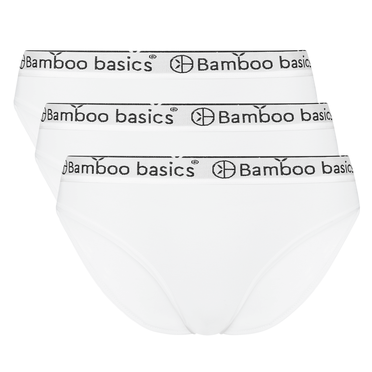 Bamboo Basics Slips Yara  - Wit - pack shot