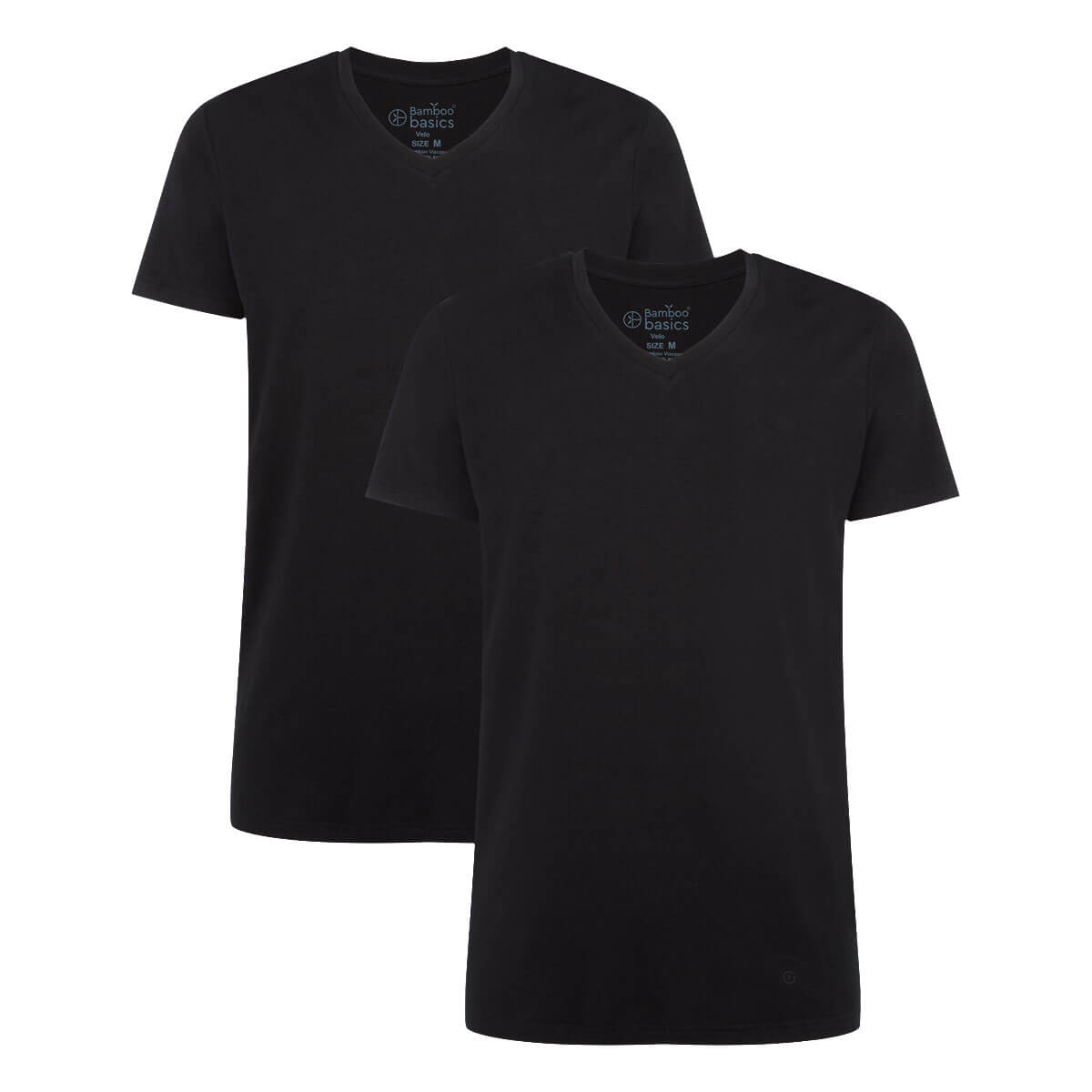 Avitano Lang shirt zwart casual uitstraling Mode Shirts Lange shirts 