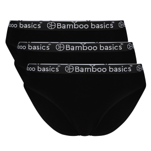 bamboe slips dames zwart 3pack