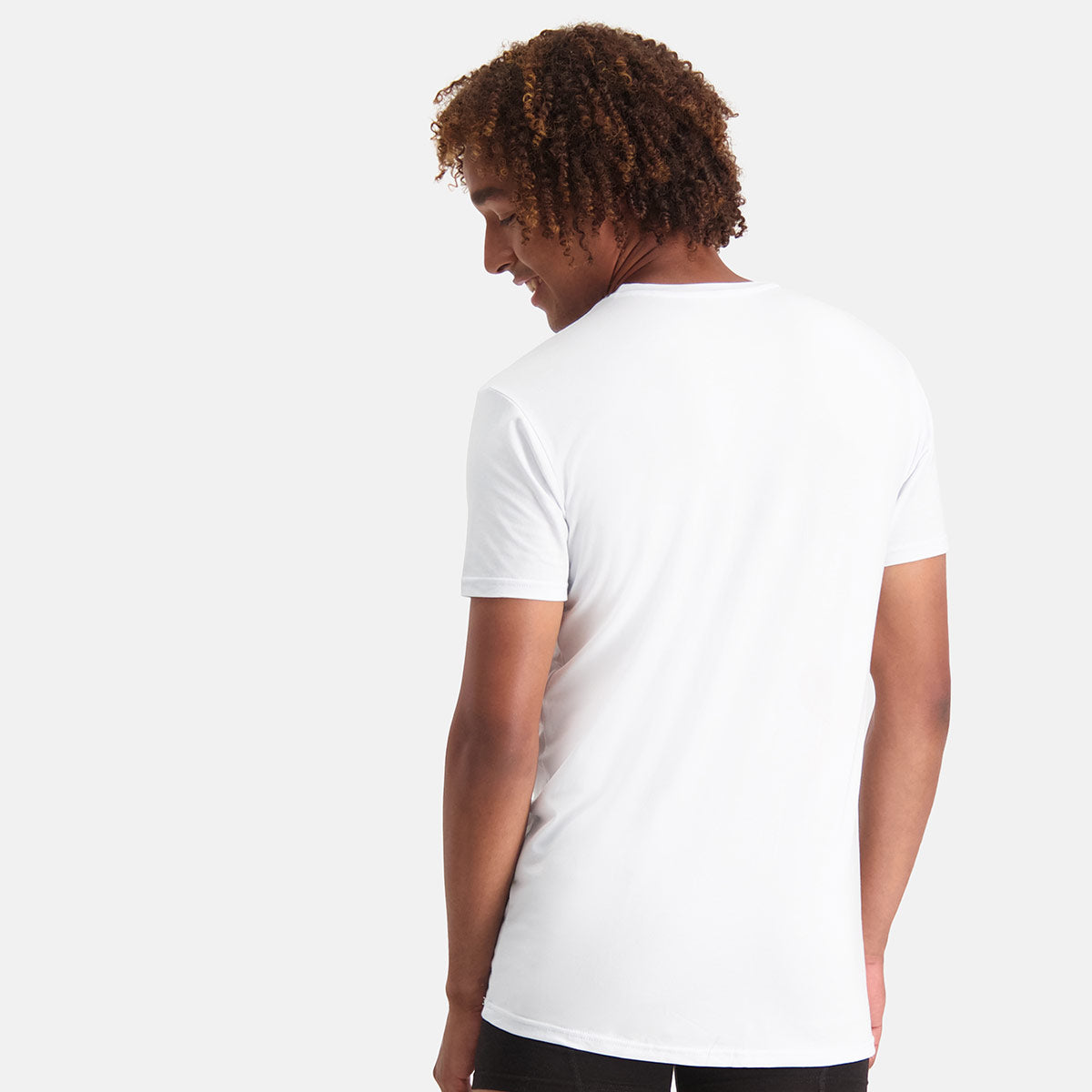 aanvulling Ban Roei uit Long Fit T-Shirts Ruben ronde hals (2-pack) - Wit | Bamboo Basics