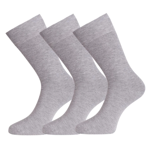 Sokken Beau (3-pack) – Grey Melange