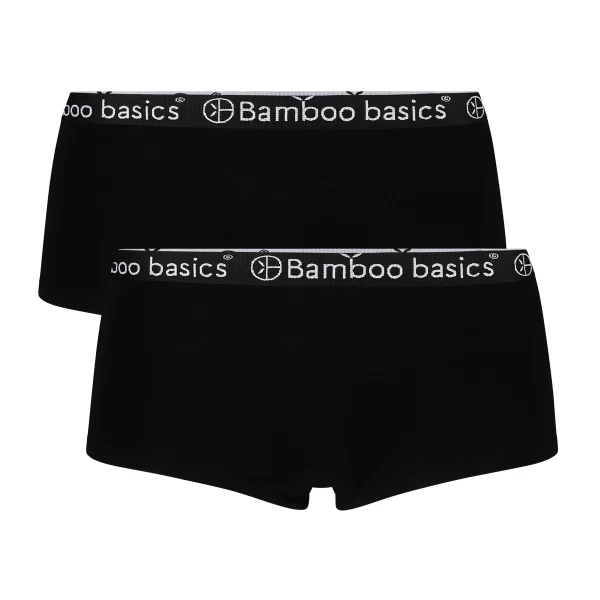 bamboe hipster dames 2pack zwart
