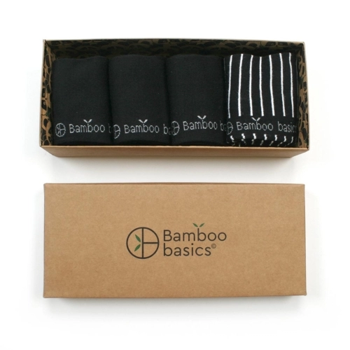 Giftpack Sokken Beau (4-pack) – Zwart